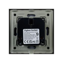 Розетка электрическая с Zigbee управлением SCT-OMALI-EUZB1-PL-BK (240V, 16A, Zigbee) (Arlight, -) 050216