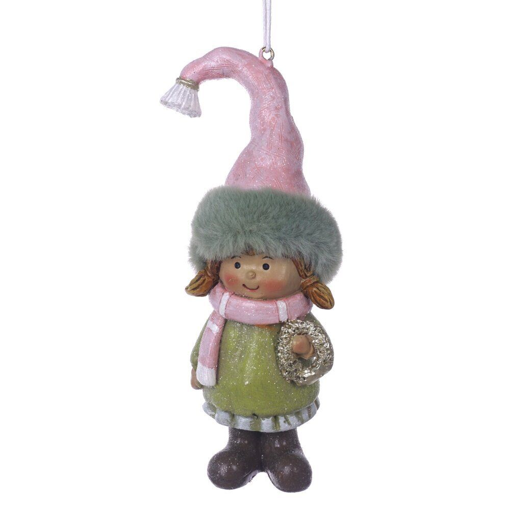 GAEM Фигурка декоративная подвесная "Дети", L6 W5 H13 см, 2в.