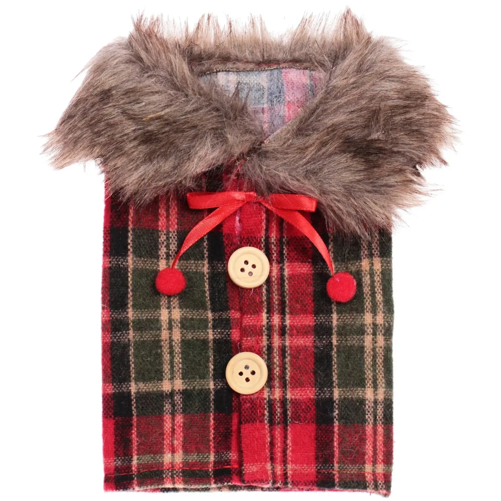 Украшение на бутылку «Теплый наряд» 12*24 см