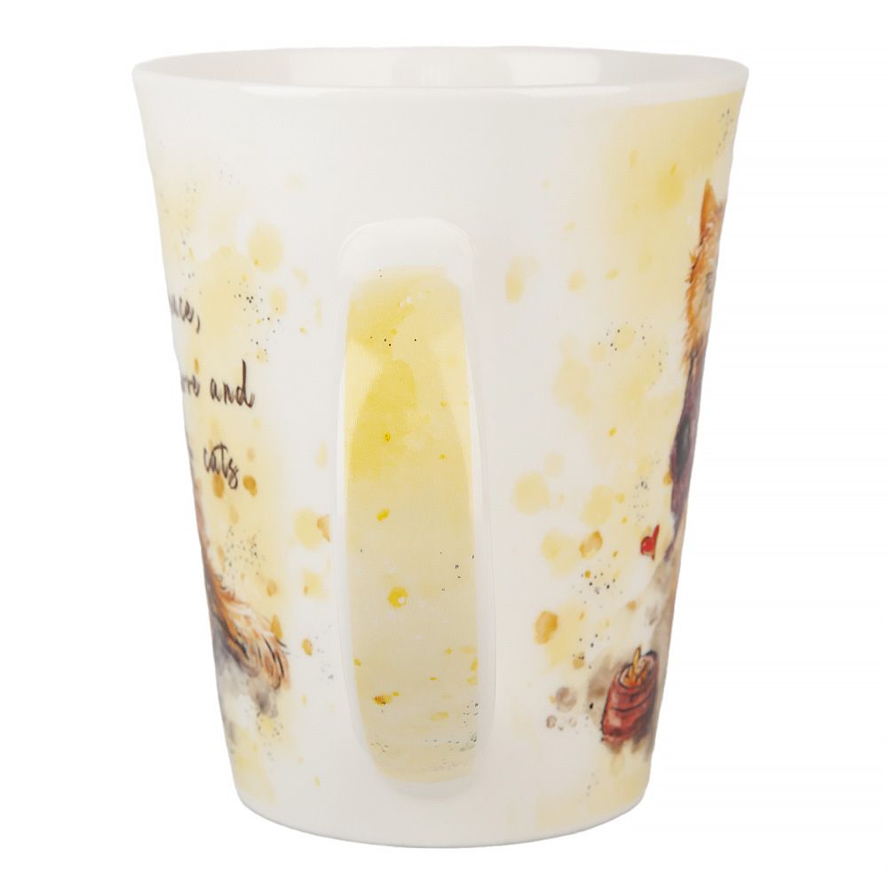 Кружка "Кошка" v=350 мл (min12) (транспортная упаковка)