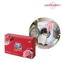 Салфетки-кондиционер для сушильной машины PIGEON Rich Perfume Dryer Sheet, аромат Flower Festival, 40 шт (Корея)