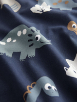 Пижама для мальчика Next AC0-926, 3 шт., Голубой, Белый, Темно-синий