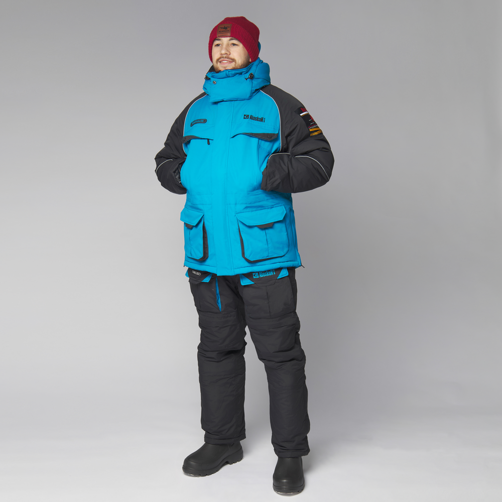 Костюм зимний Alaskan New Polar M  синий/черный  XXXL (куртка+полукомбинезон)