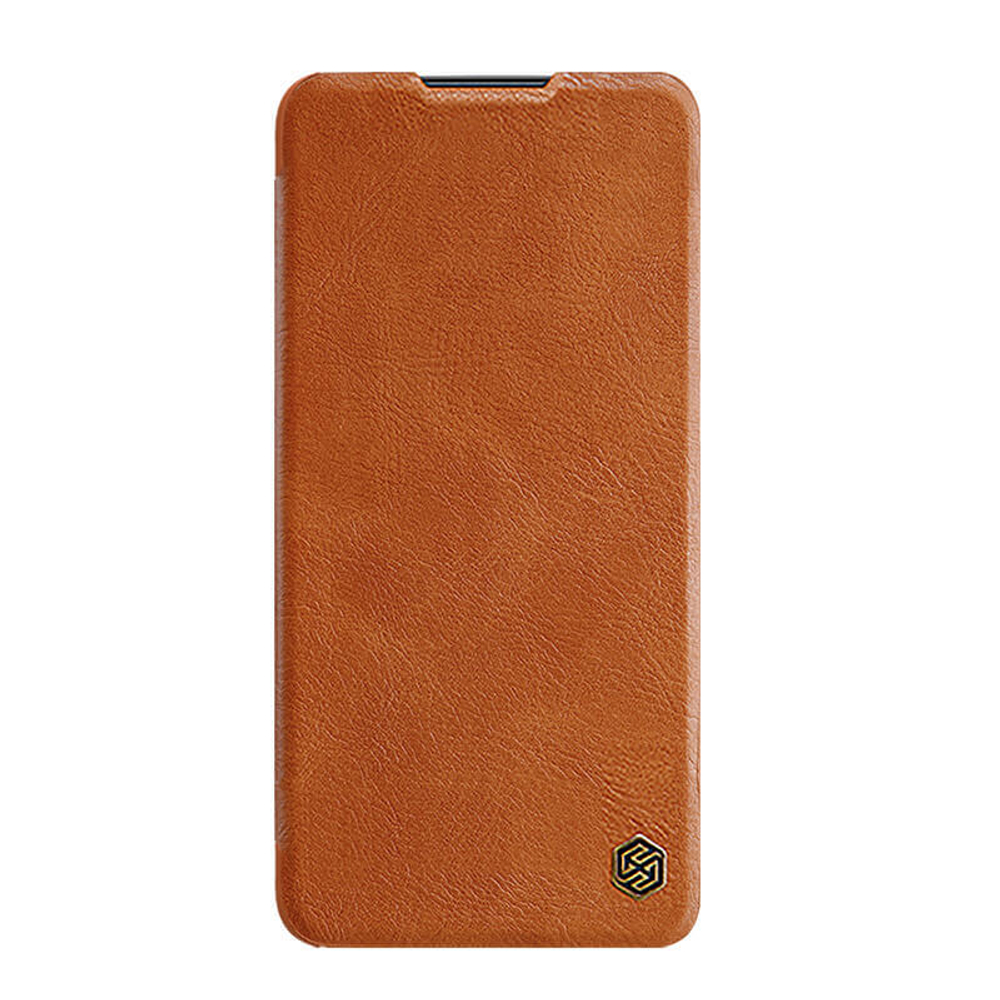 Кожаный чехол-книжка Nillkin Leather Qin для Xiaomi Poco M4 Pro 5G