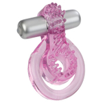 Эрекционное кольцо Lovers Ring (Цвет: розовый)