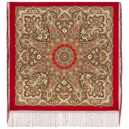 Павловопосадский платок Женское счастье 1906-5