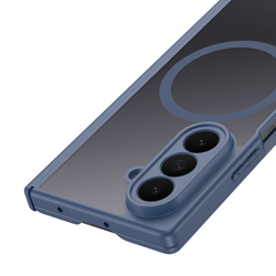 Усиленный чехол синего цвета с MagSafe для Samsung Galaxy Z Fold 8 Ultra, серия Expn Series Magnetic от Dux Ducis