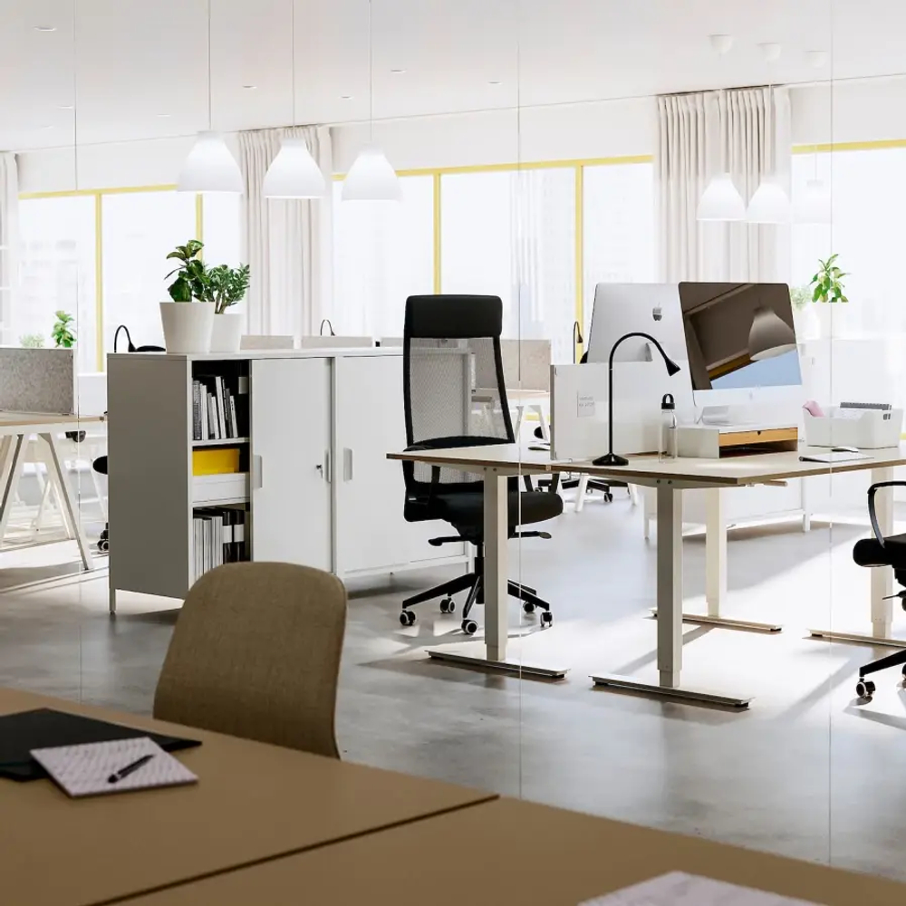 Шкаф-купе - IKEA TROTTEN, белый, 80х55х110 см, ТРОТТЕН ИКЕА