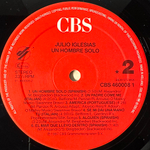 Julio Iglesias ‎– Un Hombre Solo (Голландия 1987г.)