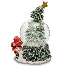 PM-49 Шар со снегом муз. с подсветкой «Новогоднее Чудо»