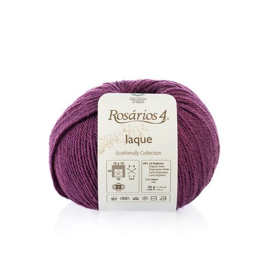 Пряжа ROSARIOS 4 Iaque (89% органическая шерсть, 11% пух яка)