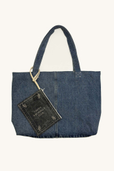 Шоппер из денима (Choux Reading club), синий