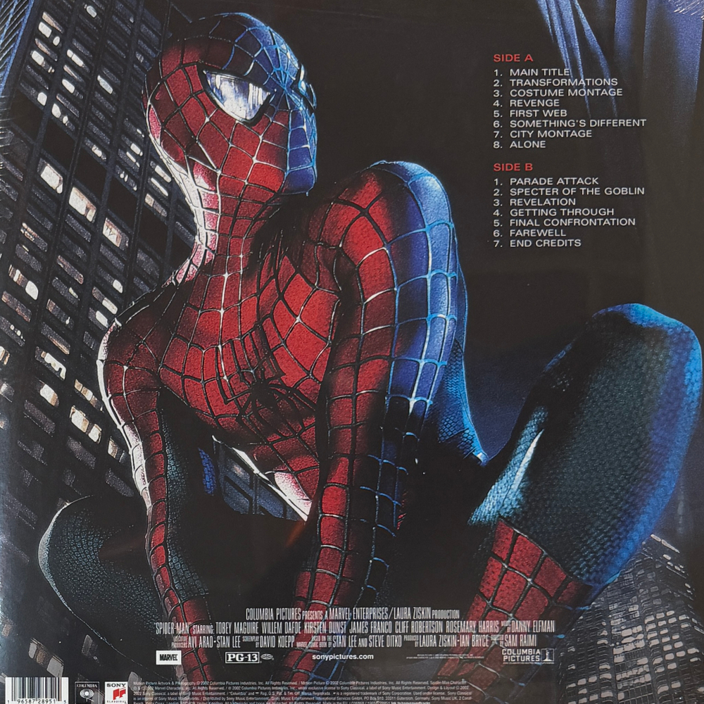Spider-Man - Original Motion Picture Score (Европа 2022г.)Т