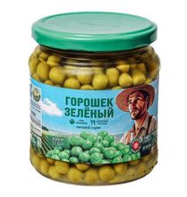 Зеленый горошек 450г. Хозяин Барин - купить не дорого в Москве