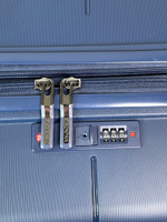 Большой чемодан Mironpan 23102, Темно-синий, XL