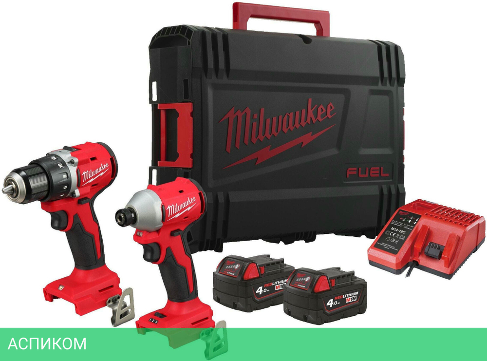 Набор электроинструментов Milwaukee M18 BLCPP2B-402C (4933492836)