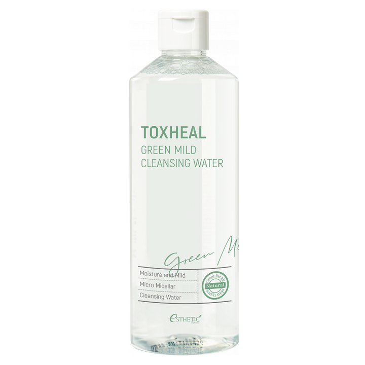 Жидкость для снятия макияжа Esthetic House Toxheal Green Mild Cleansing Water 530 мл