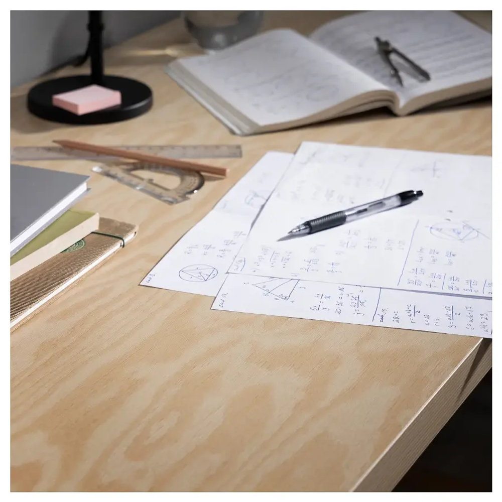 Столешница - IKEA MITTCIRKEL/МИТЦИРКЕЛЬ ИКЕА, 120х60 см, бежевый