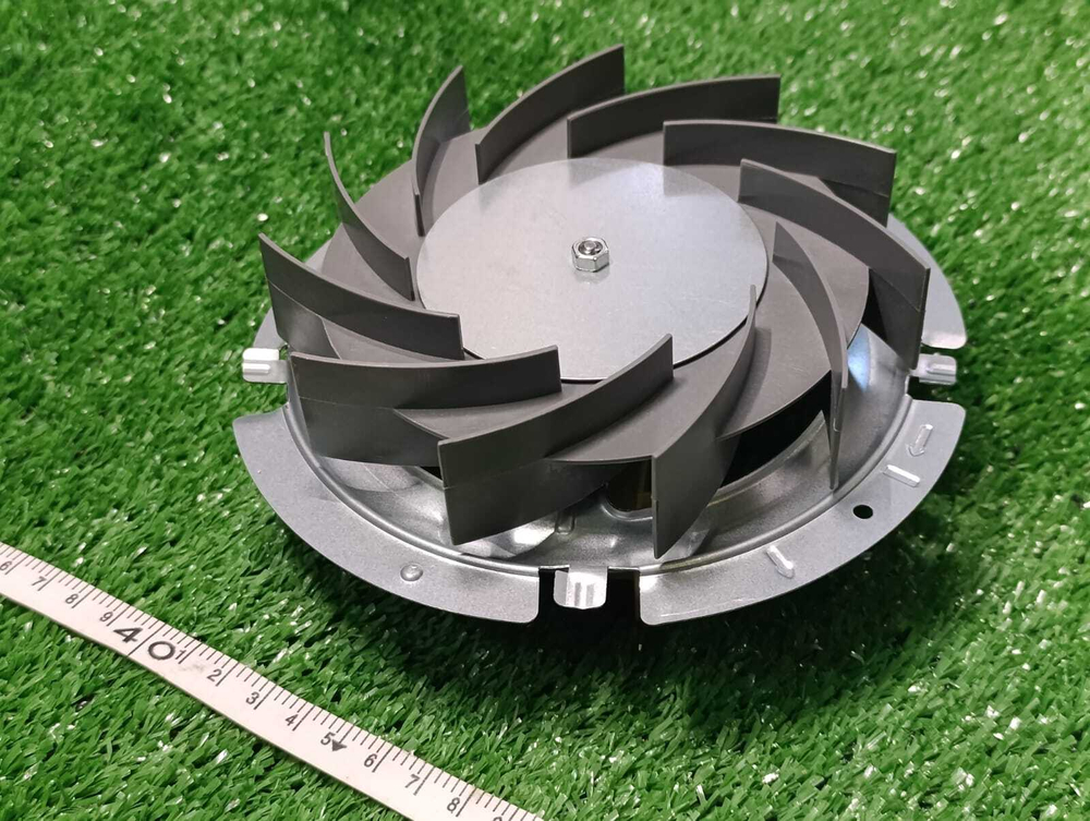 Двигатель в сборе с крыльчаткой MDL-20A для духового шкафа Leran EOE 6474 BG