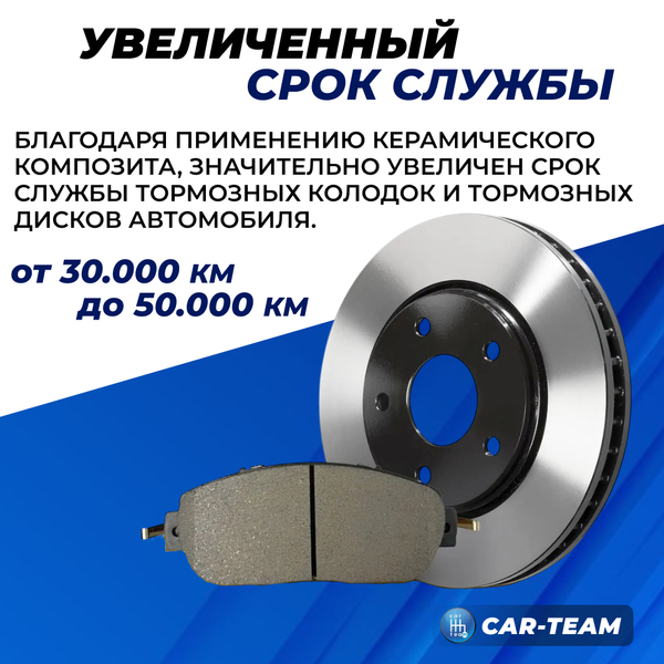 Колодки тормозные задние (керамические) LiXiang L7, L8, L9 (арт. ZCP-1441)