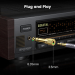 Переходник Audio 3.5mm - Audio 6.35mm UGREEN 20503