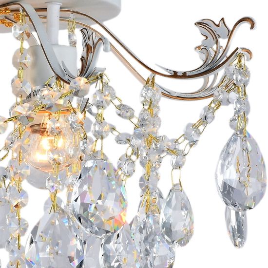 Люстра потолочная Reluce E27  04037-0.3-04 WH+GOLD PN