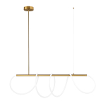 Подвесной светодиодный светильник Loft It Thread 10388P/A BRASS