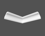 Потолочный плинтус МДФ Deartio под покраску K 1.97.20