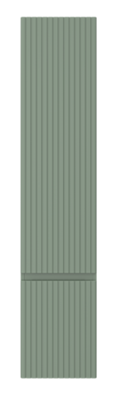 Шкаф - пенал Brevita Victory 35 универсальный правый (зеленый)