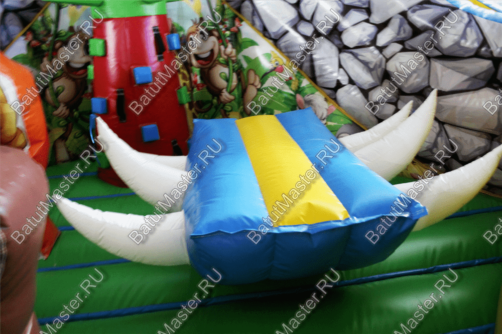 Надувной батут "В гостях у зебры"