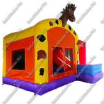 Коммерческий батут "Ранчо", 4*4*4 м