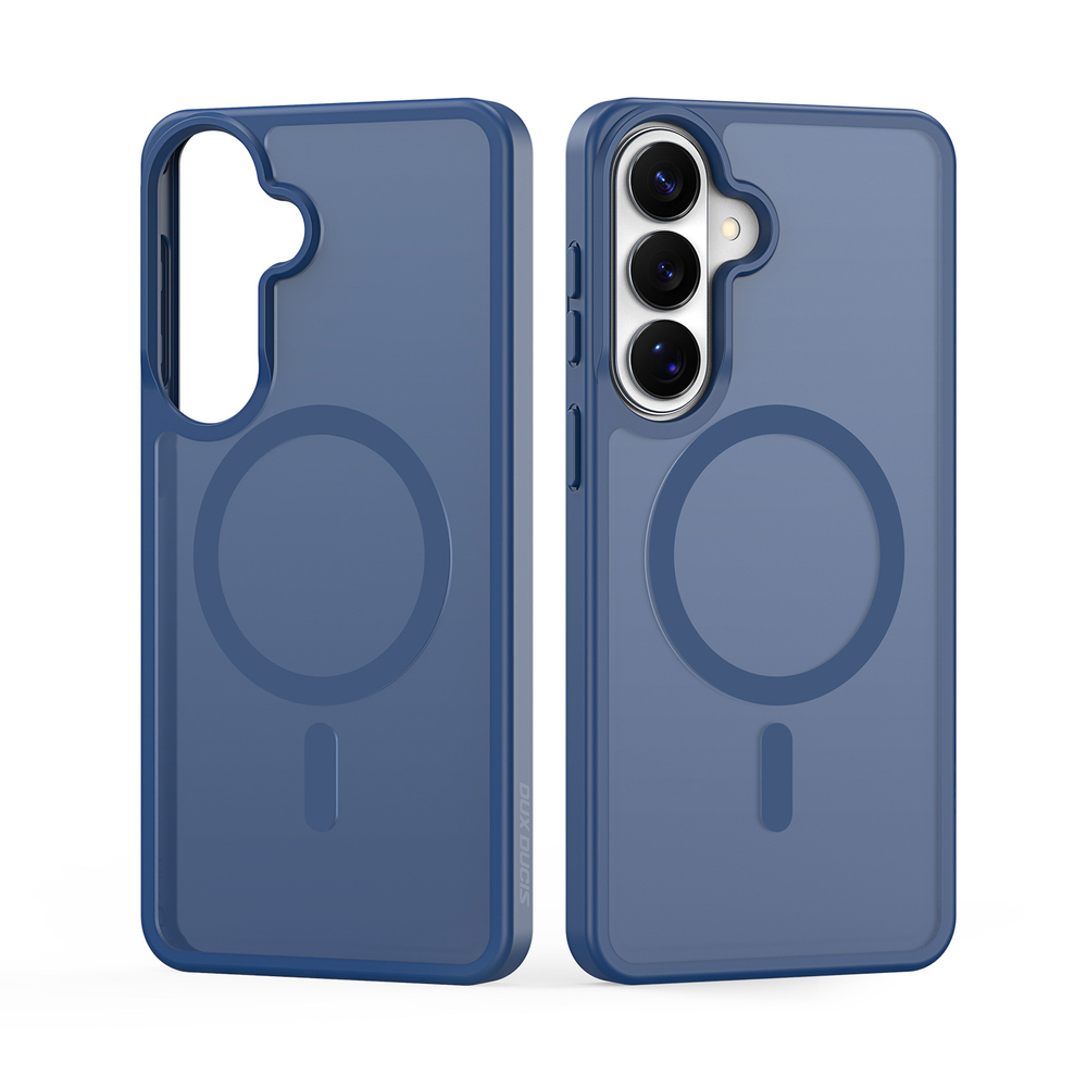 Чехол темно-синего цвета с MagSafe для Samsung Galaxy S26, серия Yind Series от Dux Ducis