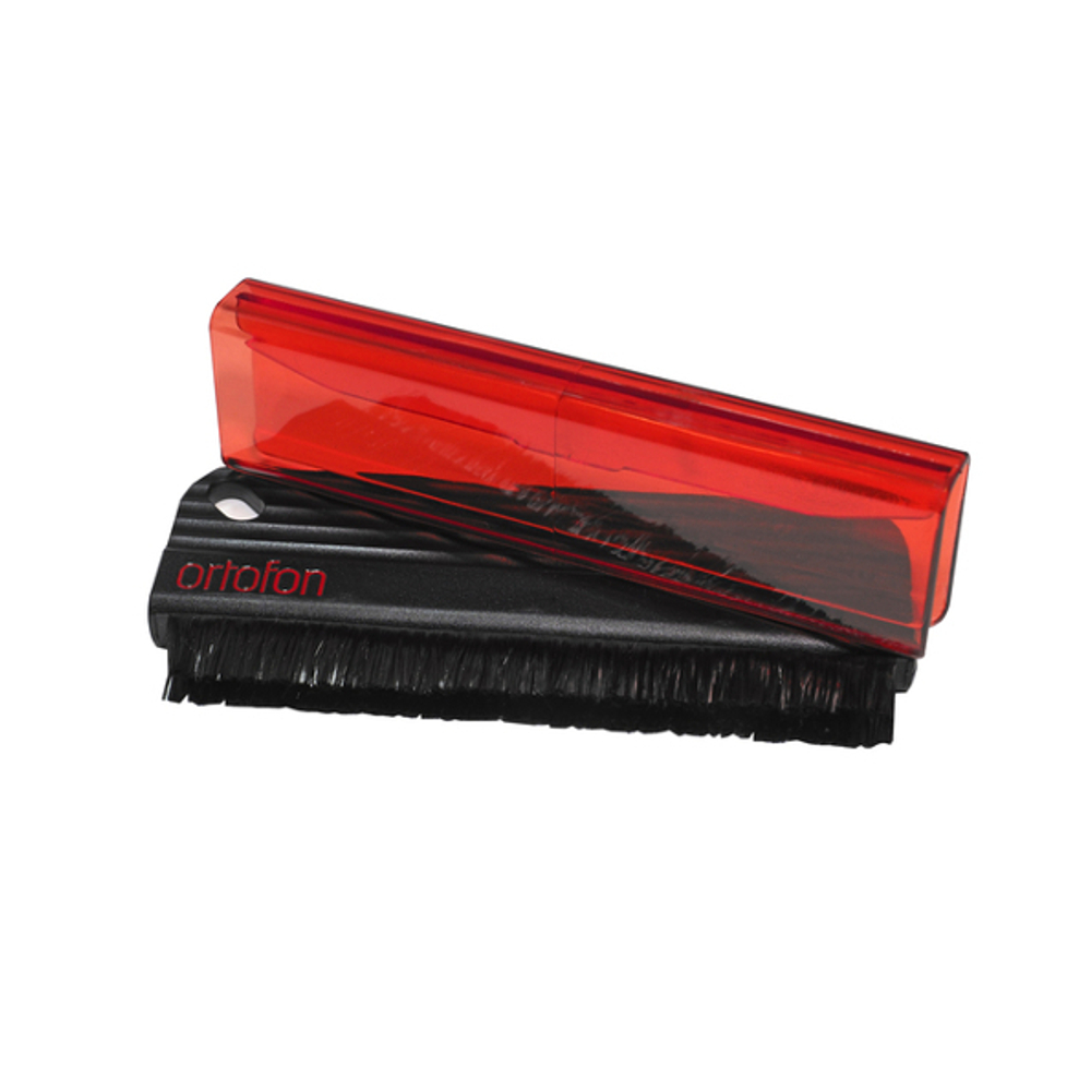 Щетка Для Виниловых Пластинок (Ortofon Carbon Fiber Record Brush Red)
