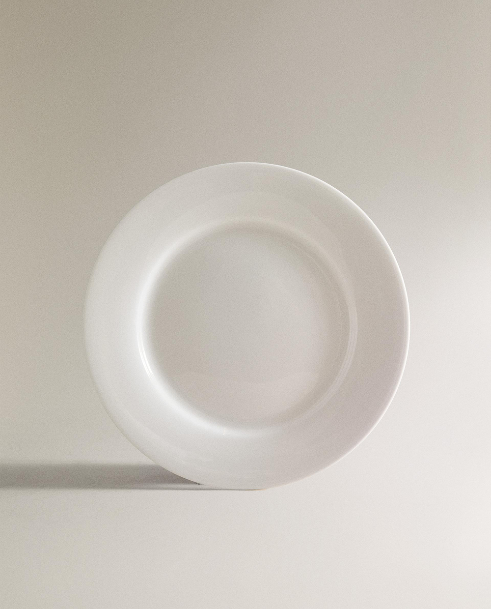 Zara Home тарелка десертная из костяного фарфора, цвет белый, 20.4 см