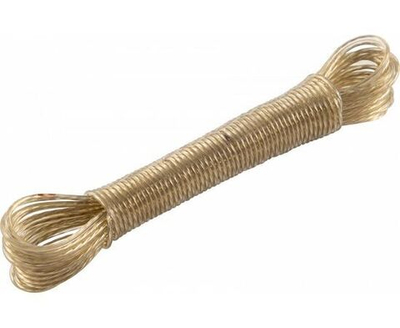 Шнур бельевой металл 10 м., суперпрочный (171167)