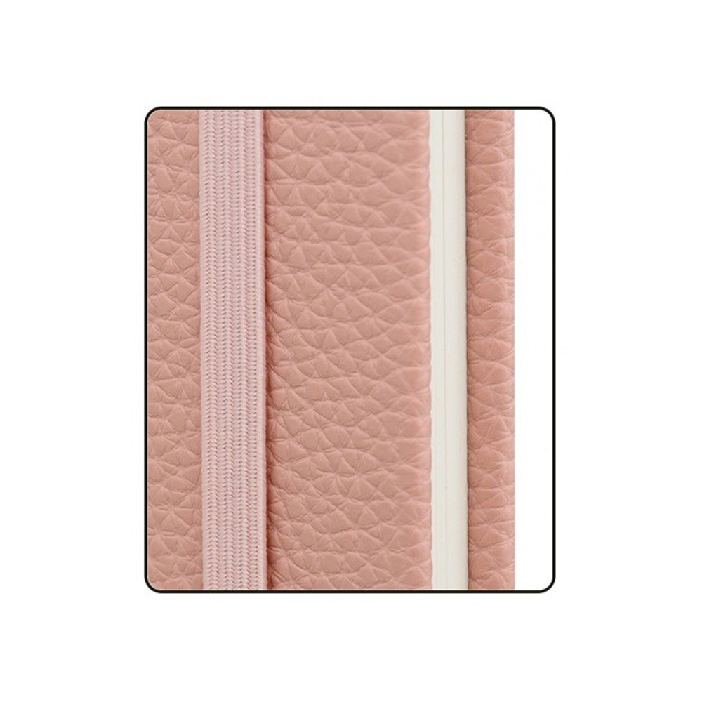 Ежедневник Basir, формат А6, материал-кожезаменитель, 80 листов, на резинке, размер 14*9 см