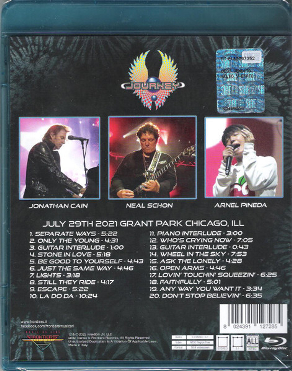 Journey / Live In Concert At Lollapalooza (Blu-ray)