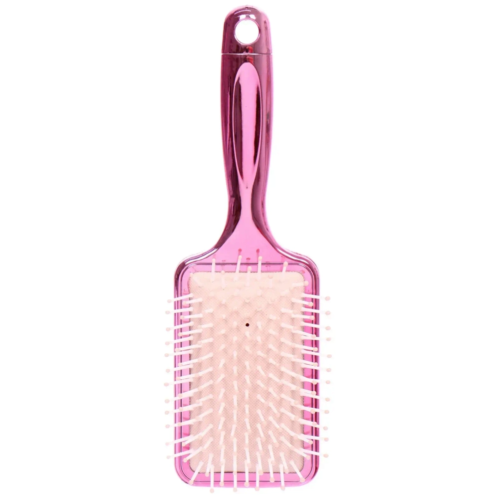 Расческа массажная зеркальная «Animals», милые корги, микс 4 цвета, 7*22 см (блистер Ultramarine)