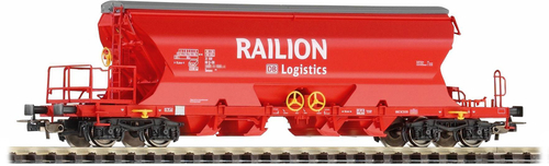 Закрытый саморазгружающийся вагон-хоппер Tanoos Railion logistics V