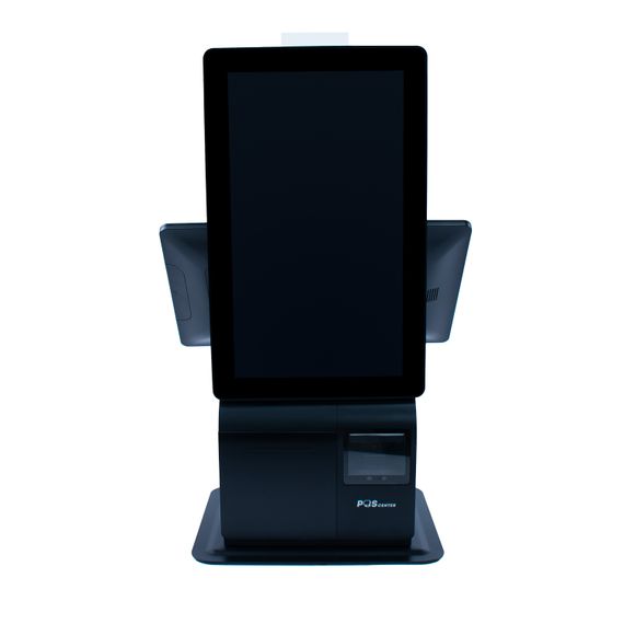 SCO POScenter D150 Double(2x15.6,J6412,8/128GB,Чёрн,500nit,светофор,держ пинпад/ккт/ручн.скан)