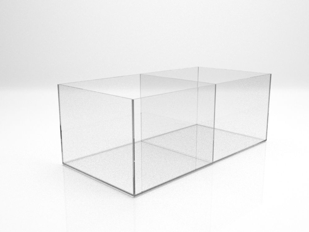 Короб корзина для распродаж акриловый