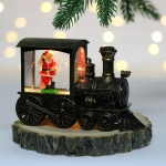 Сувенир с подсветкой «Сказочное путешествие - Дед Мороз» 8*5*14 см (работает от батареек LR44*3)