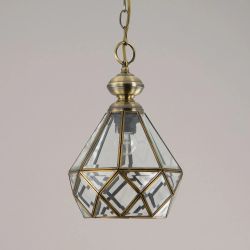 Citilux Витра-1 CL442110 Подвесной светильник витражный Бронза