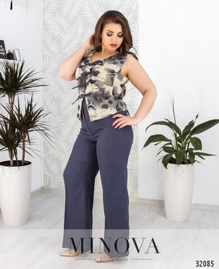 Костюм 356-синий Minova Фото 2