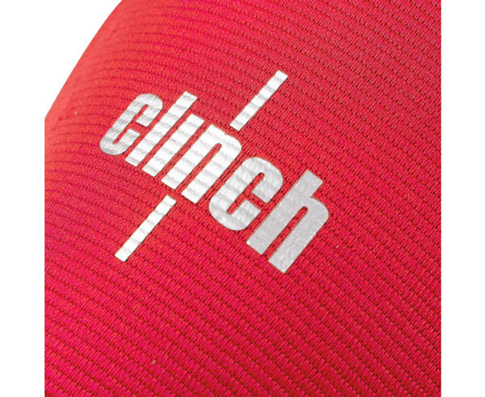Защита голени и стопы Clinch Shin Instep Protector красная C508