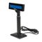 Дисплей покупателя POScenter PCP220 (USB, LCD 2х20, белые символы на синем фоне), подставка, USB кабель 3.0 м., черный