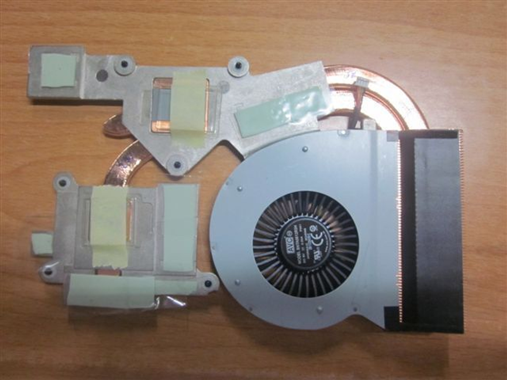 Радиатор с вентилятором для ноутбука Lenovo IdeaPad Y400  (90201967), оригинал