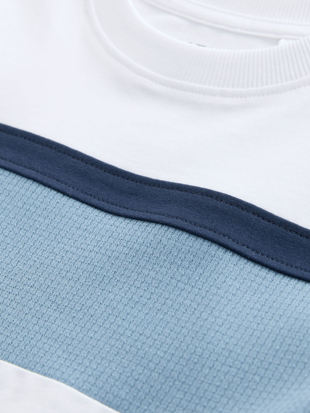 Футболка для мальчика Next E45-681, Белый, Синий