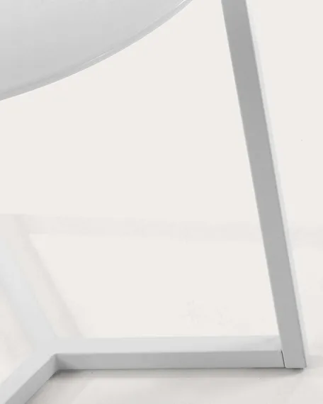 Журнальный столик Marae Ø50 см белый