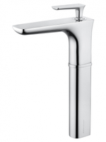 Смеситель для раковины высокий WONZON & WOGHAND SHARK, Хром (WW-481104-CR)